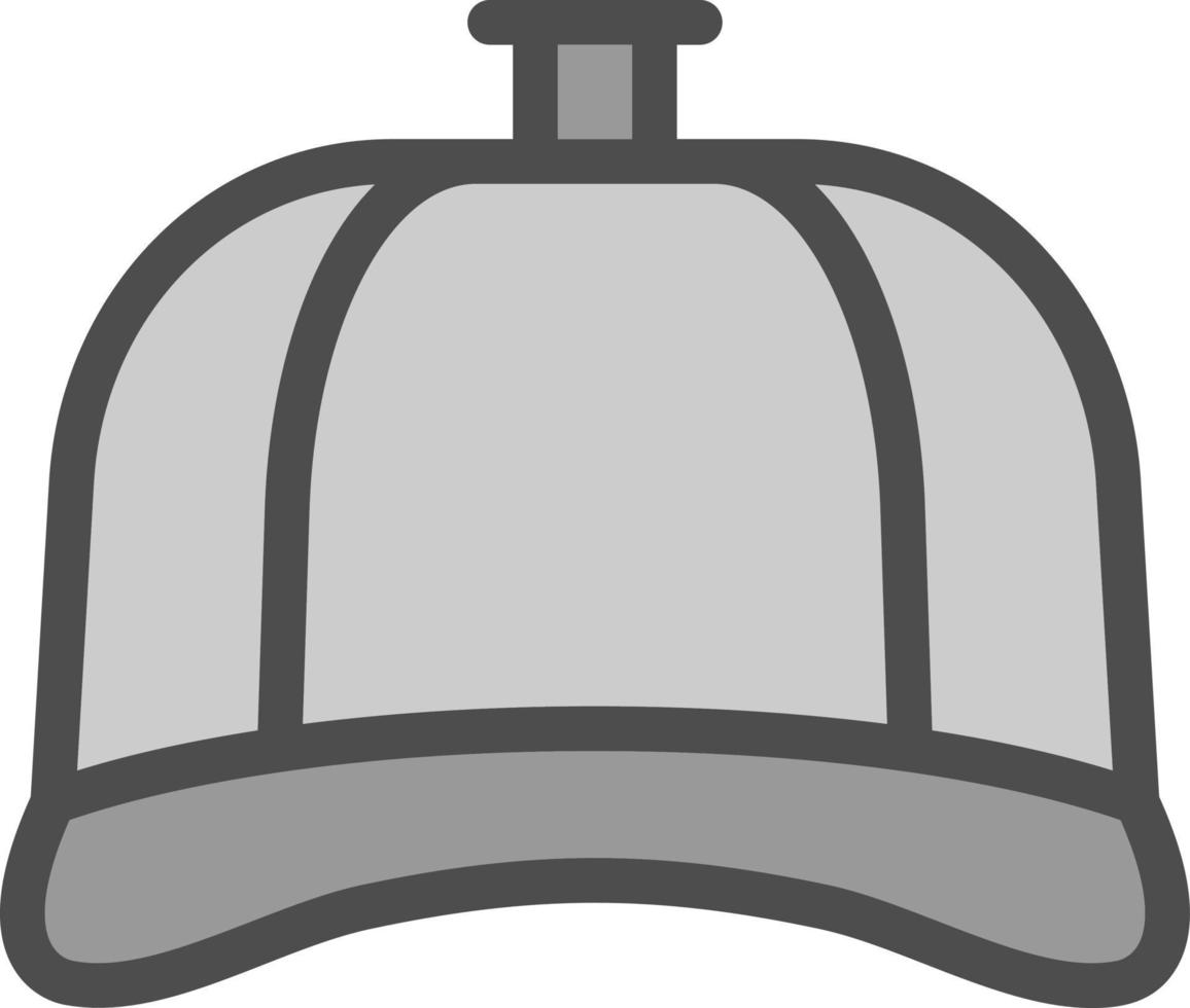 conception d'icône de vecteur de casquette
