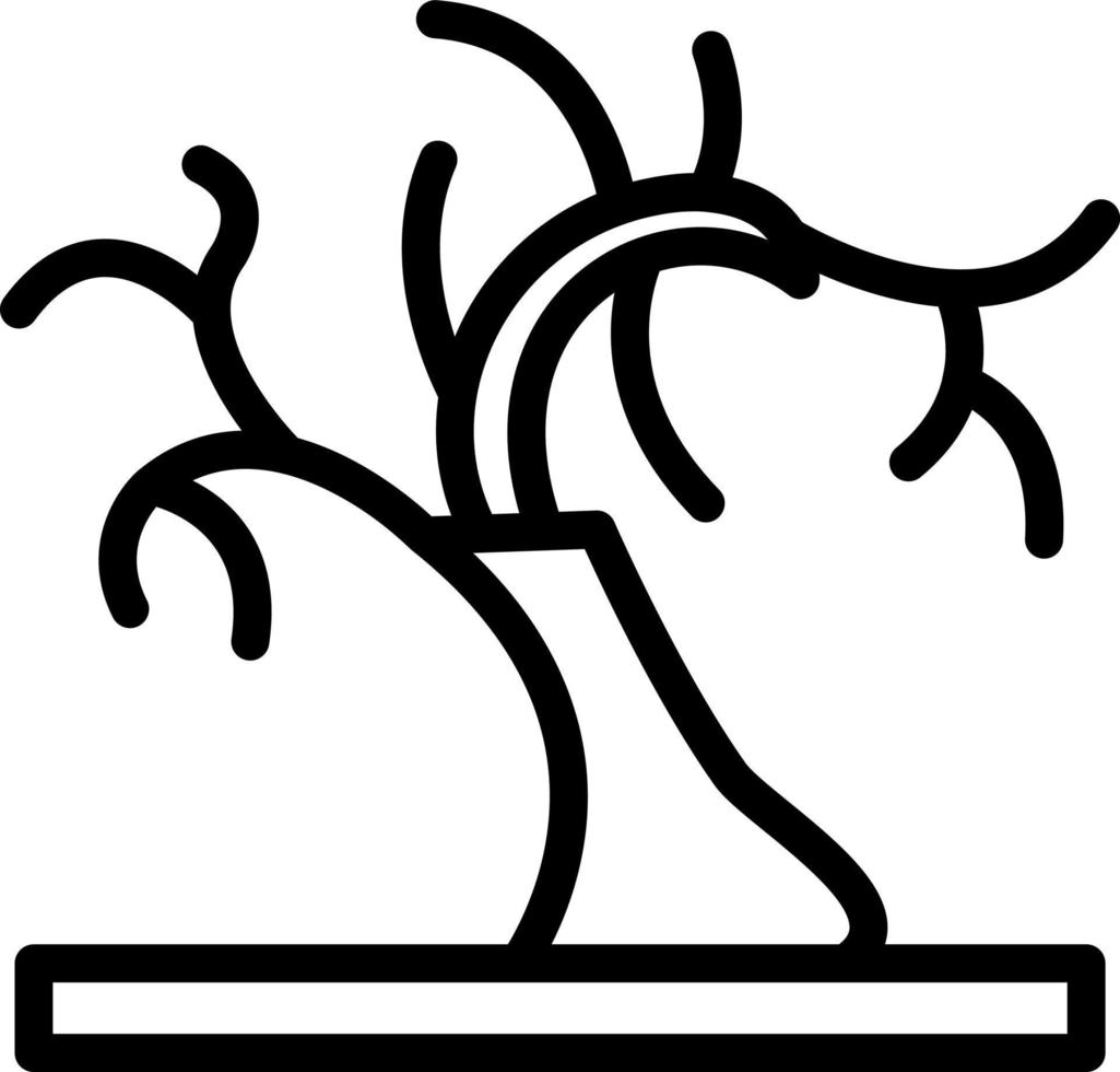 conception d'icône de vecteur d'arbre du monde