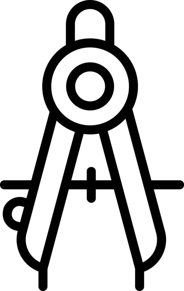 conception d'icône de vecteur de boussole