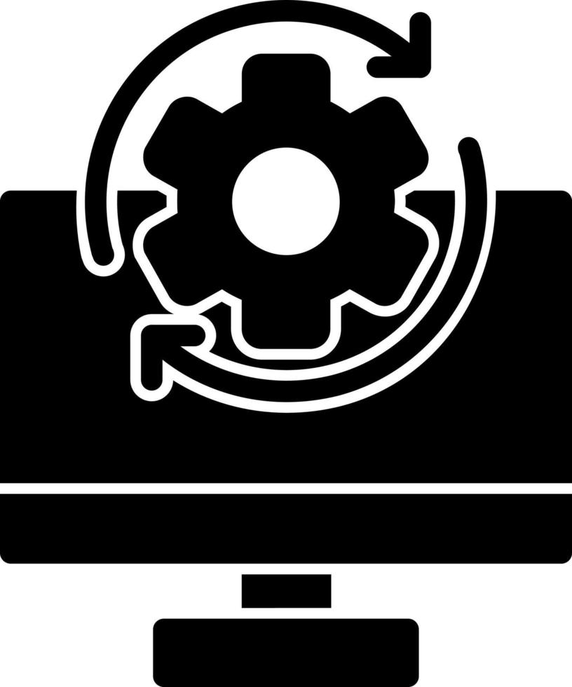 conception d'icône de vecteur de système opérationnel