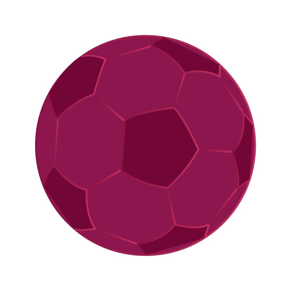 ballon de football de vecteur sur fond blanc. illustration vectorielle sur fond blanc