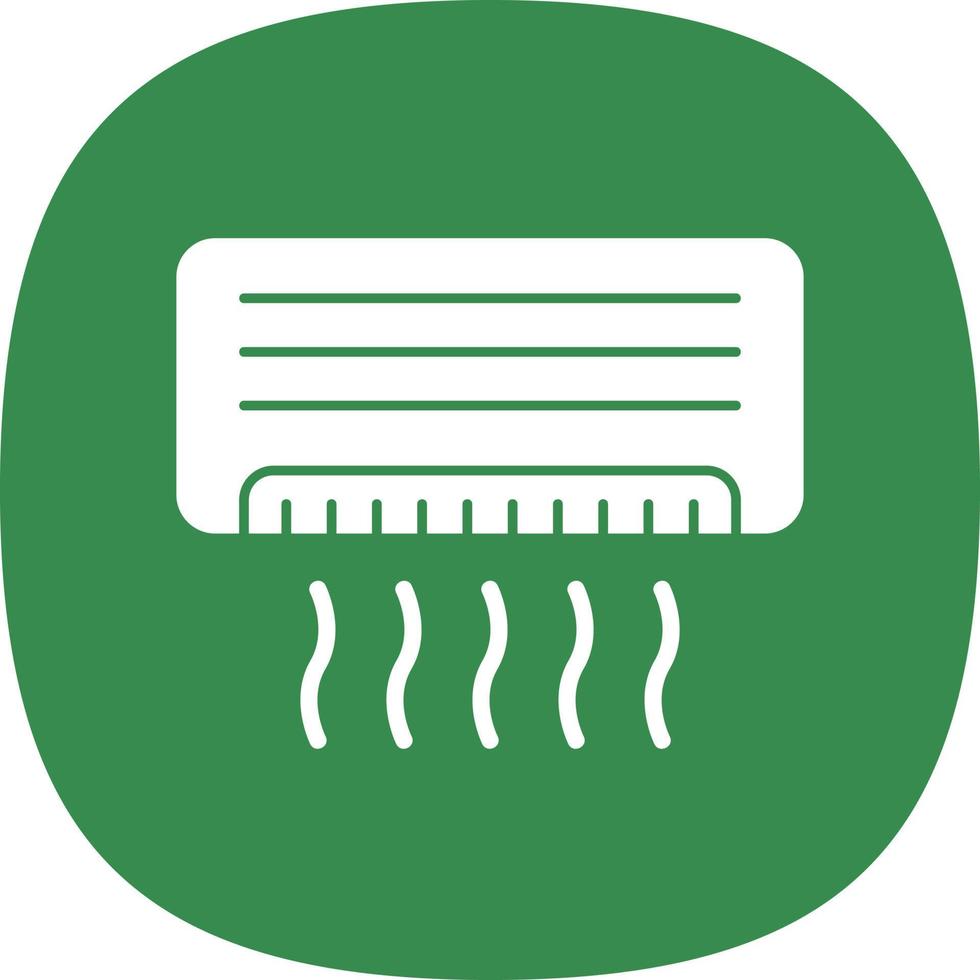 conception d'icône de vecteur de climatiseur