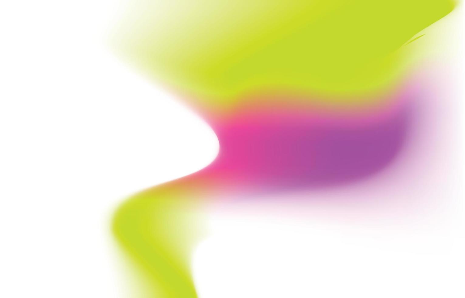 vague verticale sur fond blanc, violet vif et vert clair, dégradé, vecteur, maillage. vecteur