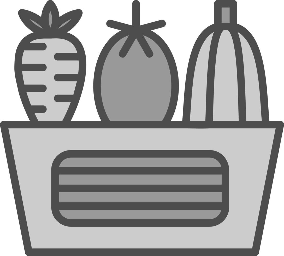 conception d'icône de vecteur de légumes