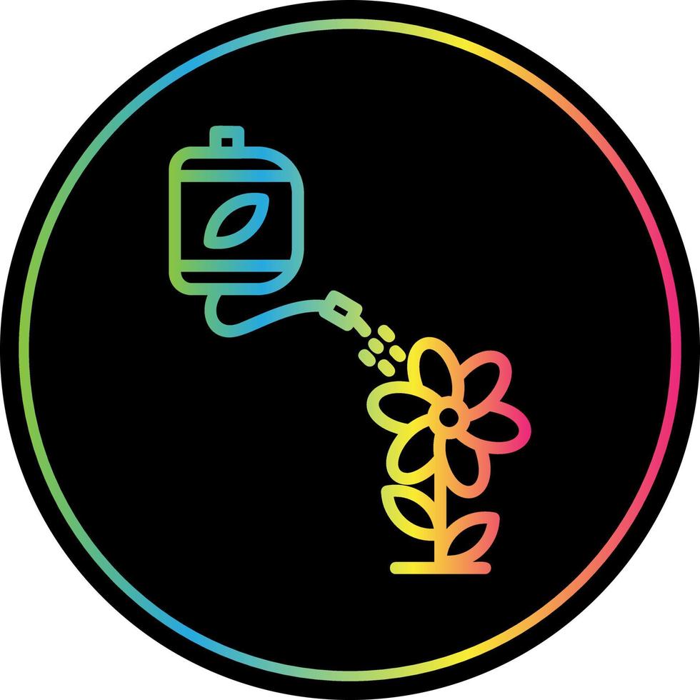 conception d'icône de vecteur de pesticide