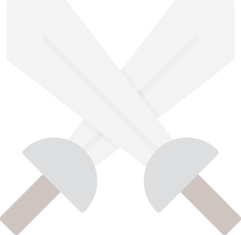 conception d'icône de vecteur d'épées