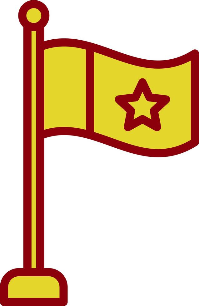 conception d'icône de vecteur de drapeau