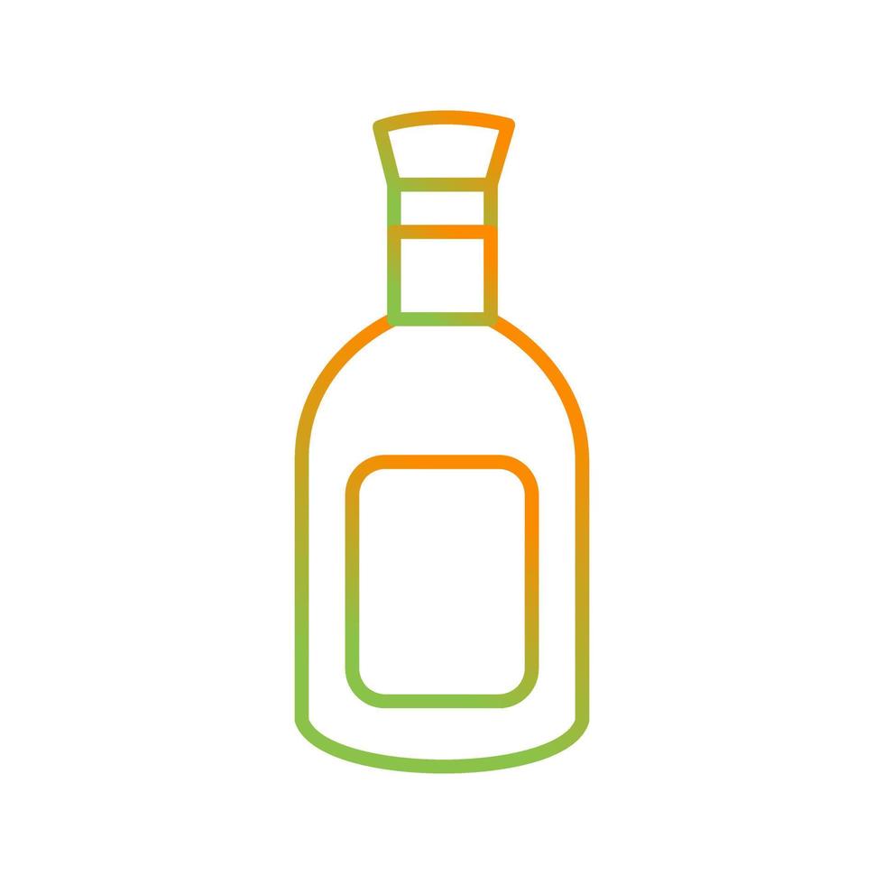 icône de vecteur de bouteille de boisson