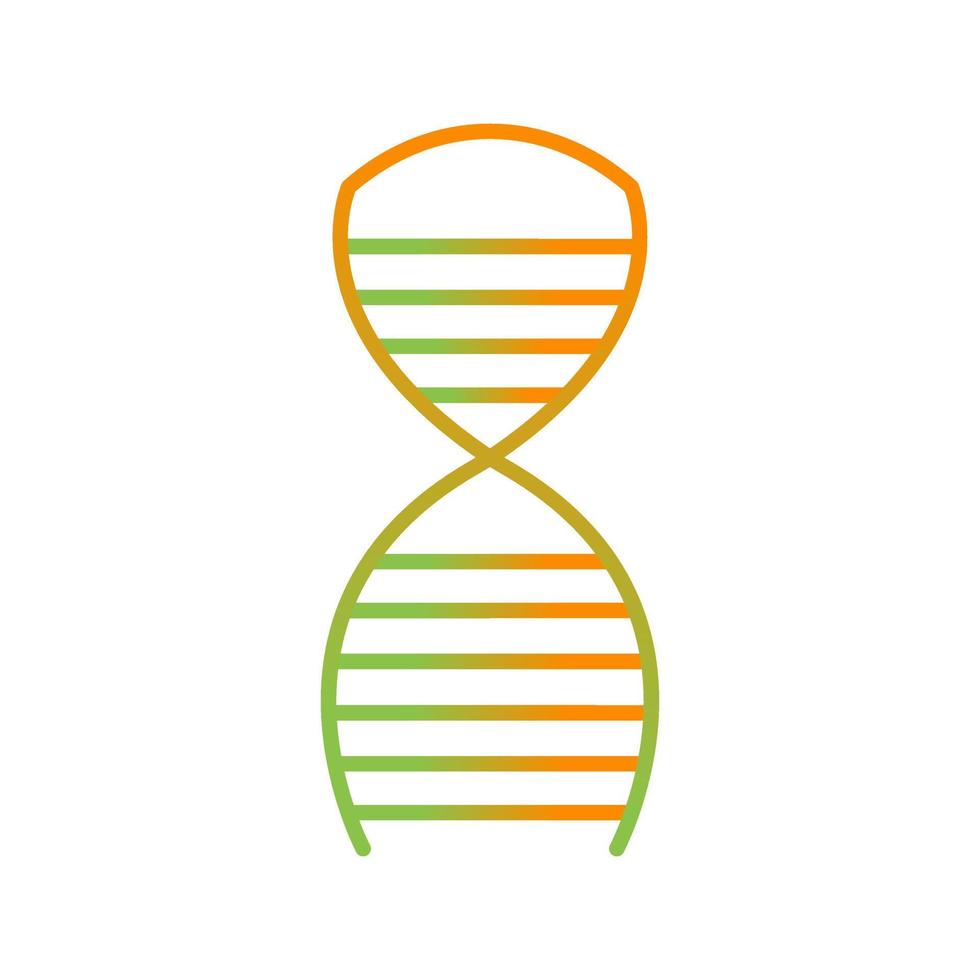 icône de vecteur de structure adn