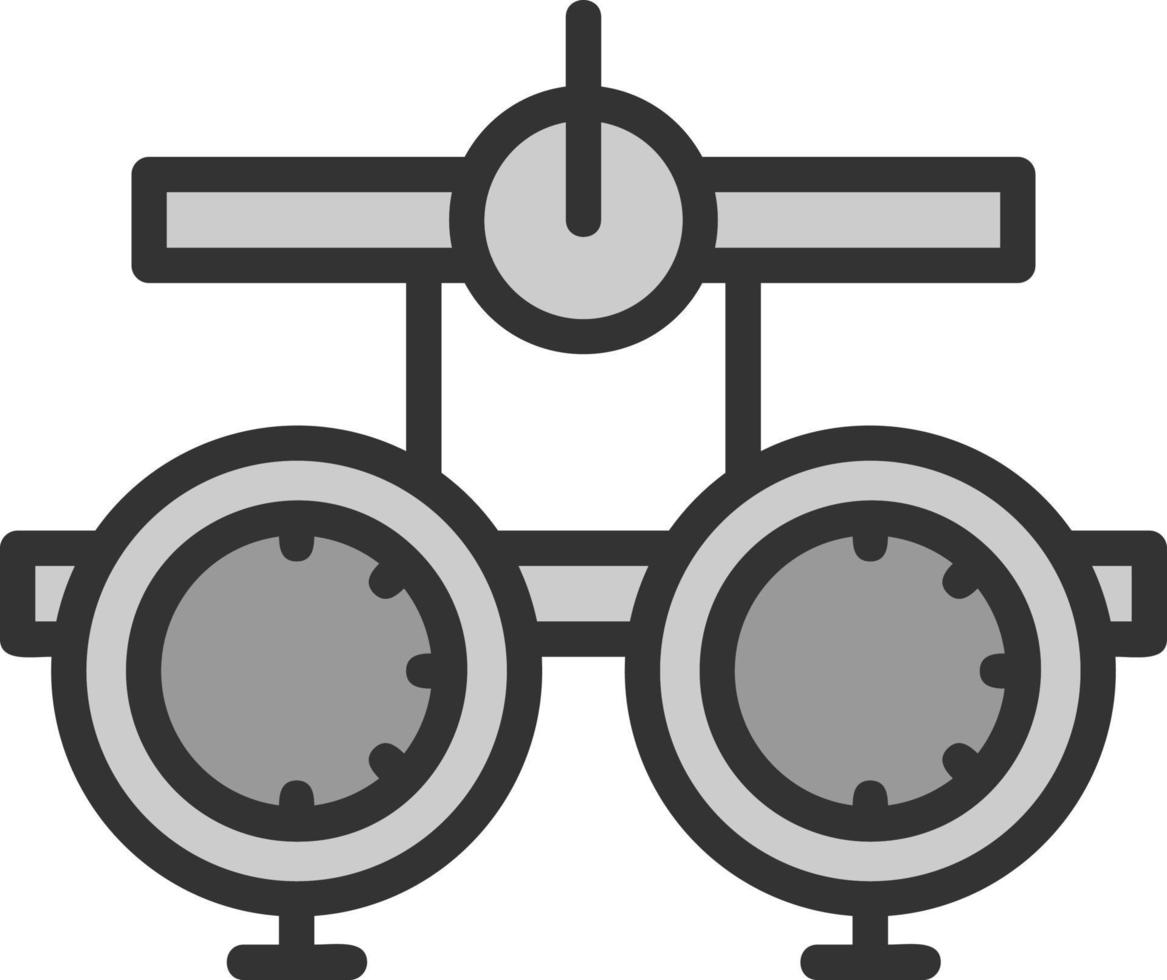 conception d'icône vectorielle optométriste vecteur