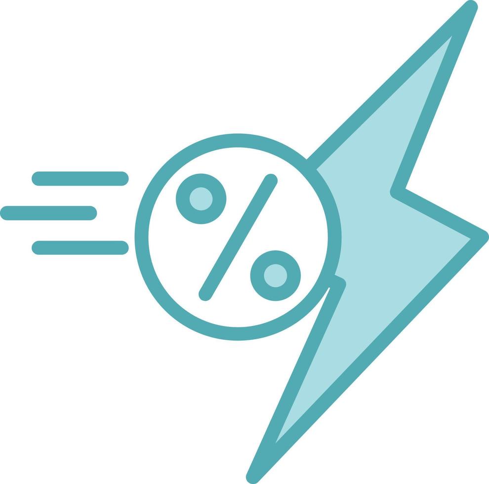 icône de vecteur de vente flash