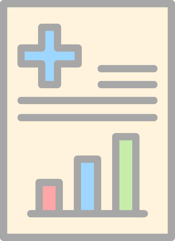 conception d'icône de vecteur de rapport