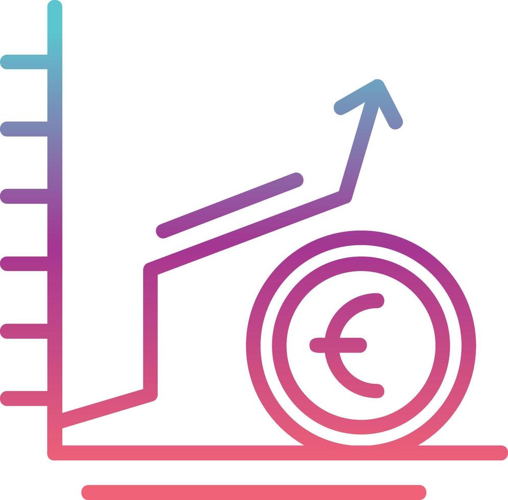 icône de vecteur de croissance