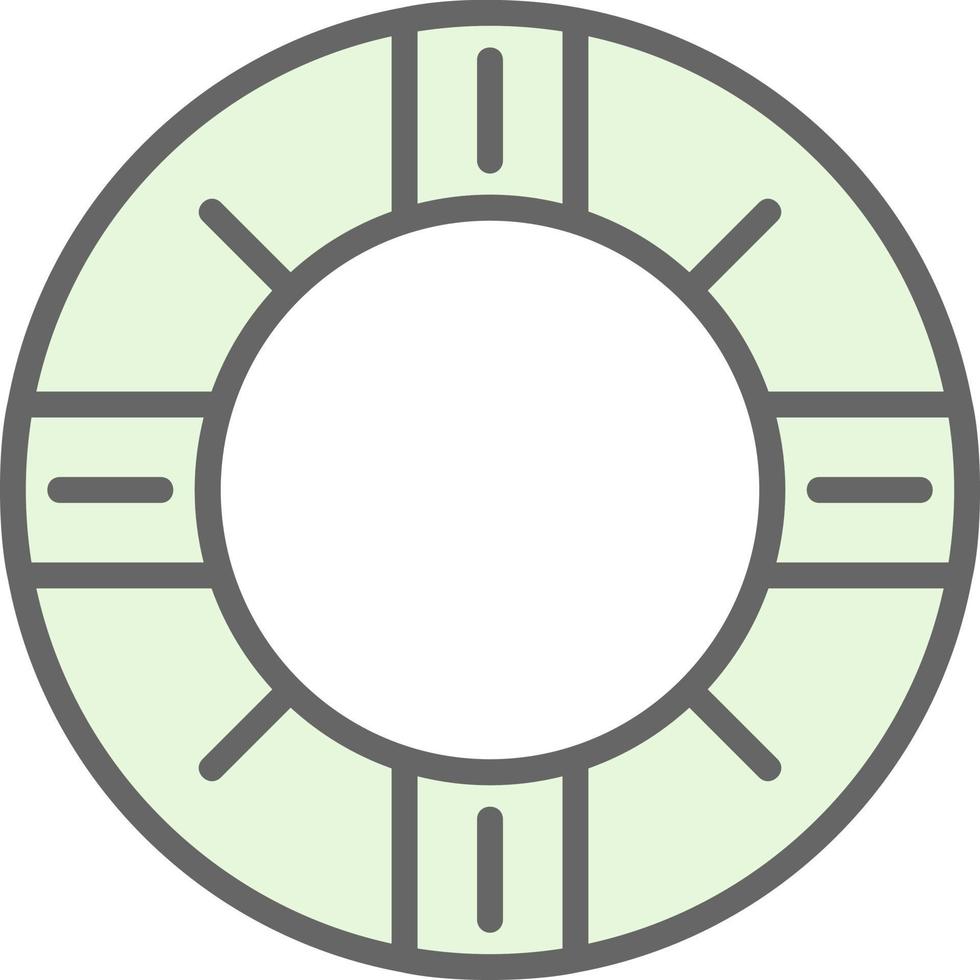 conception d'icône de vecteur de bouée de sauvetage