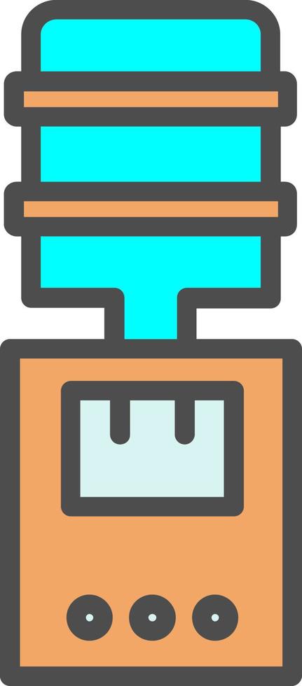 icône de vecteur de distributeur d'eau