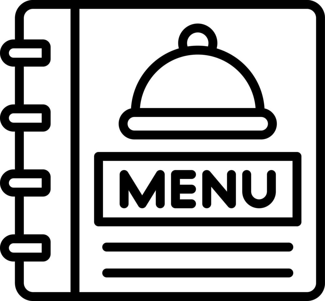 conception d'icône de vecteur de menu