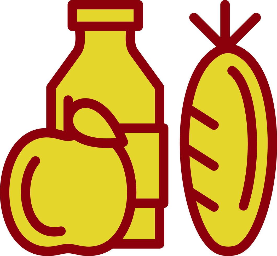 conception d'icône de vecteur de nutrition