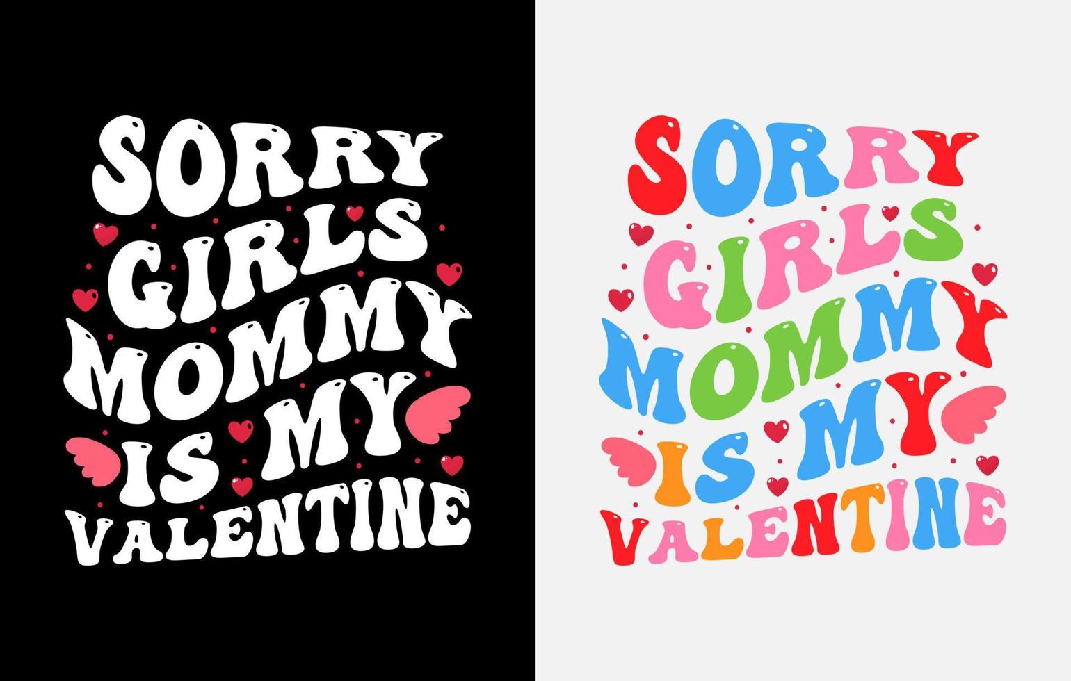 conception de t-shirt de la Saint-Valentin, chemises de typographie de la Saint-Valentin, t-shirt à colorier de la Saint-Valentin, conception de t-shirt de la typographie de la Saint-Valentin vecteur