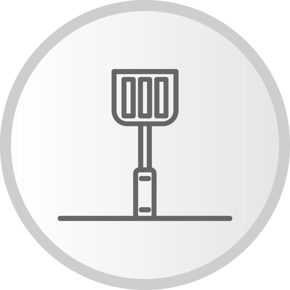 icône de vecteur de spatule en caoutchouc