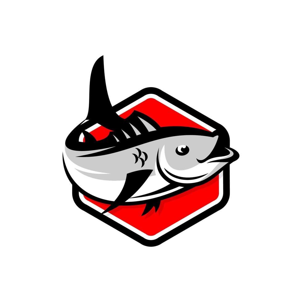 vecteur de logo de pêche