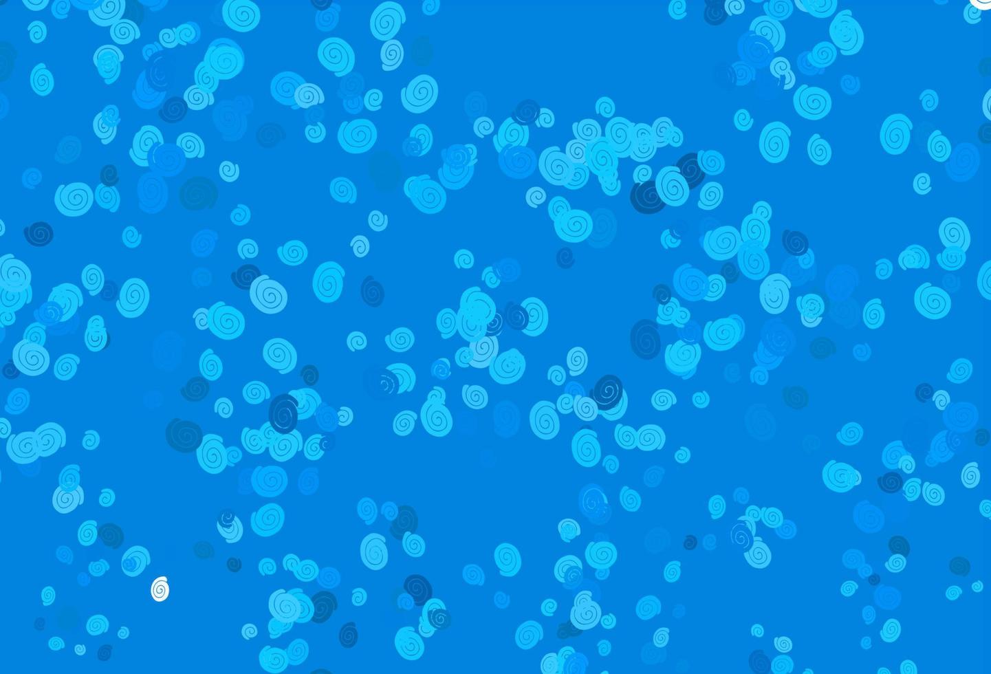 motif vectoriel bleu clair avec des cercles incurvés.