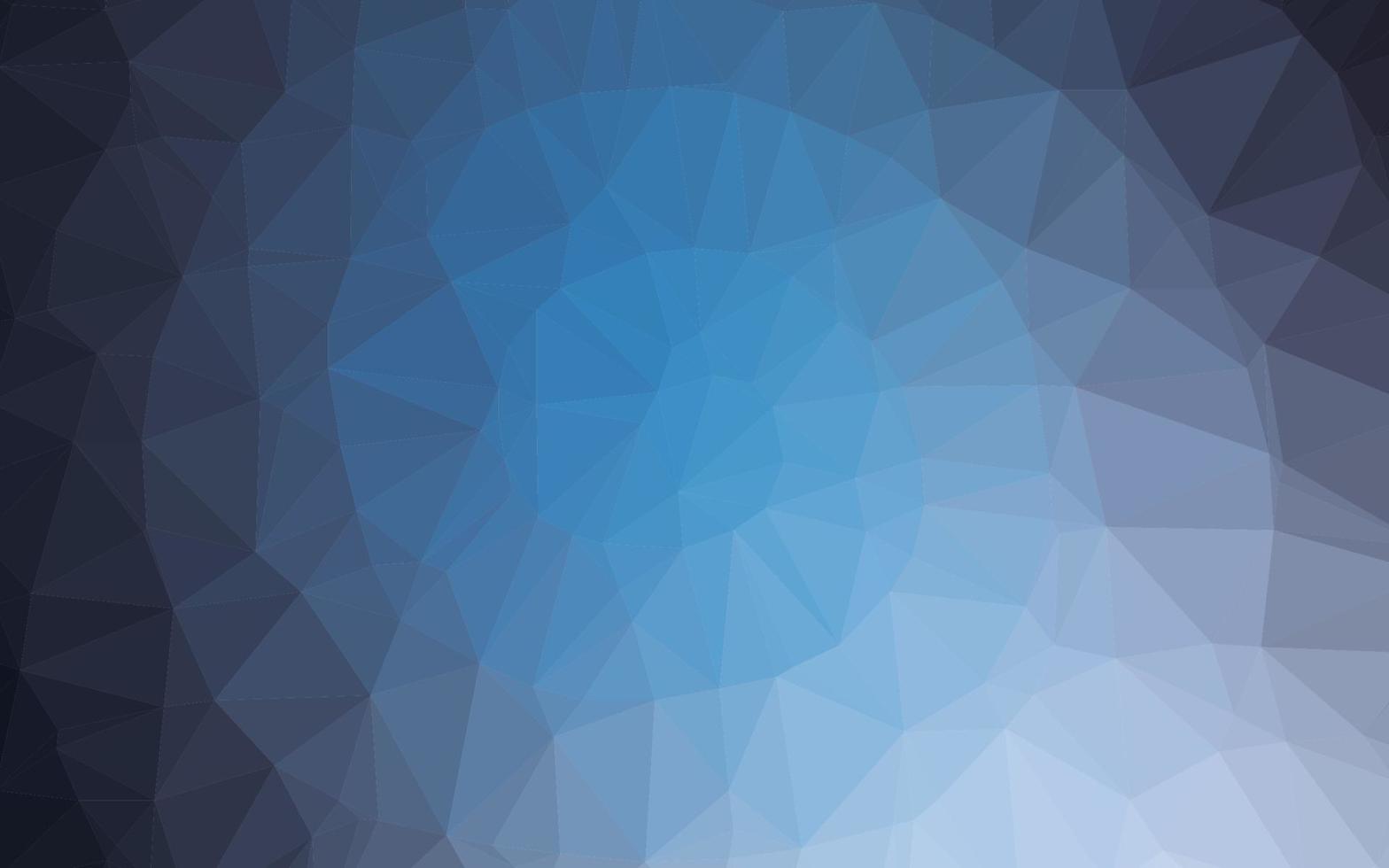 motif de mosaïque abstraite de vecteur bleu clair.