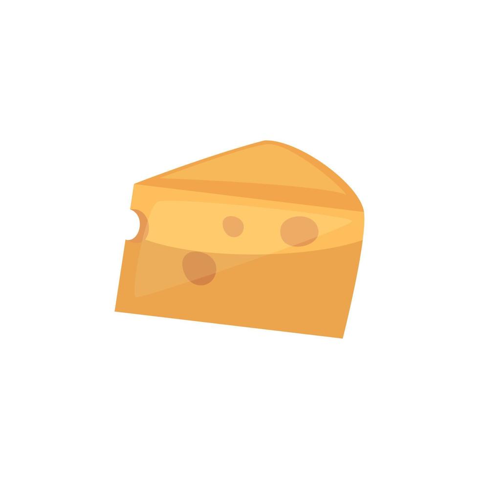 vecteur de tranche de fromage