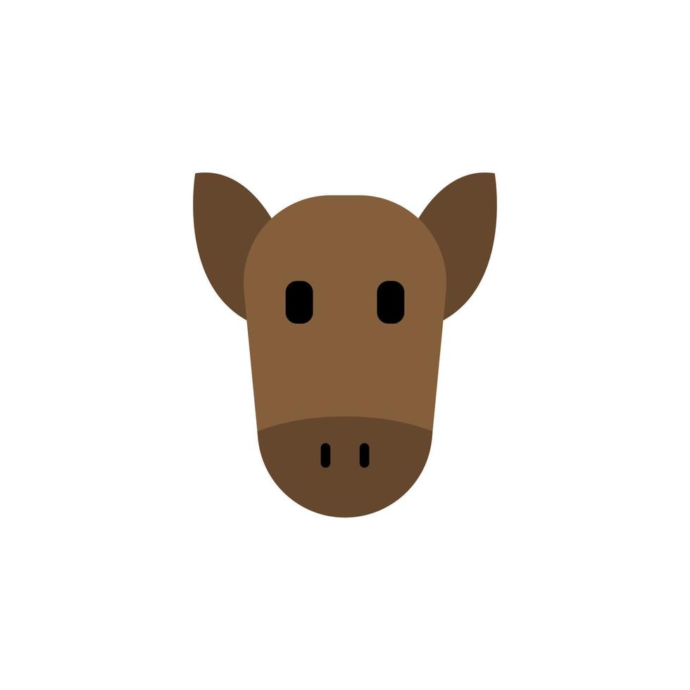 vecteur du zodiaque cheval pour la présentation de l'icône du symbole du site Web