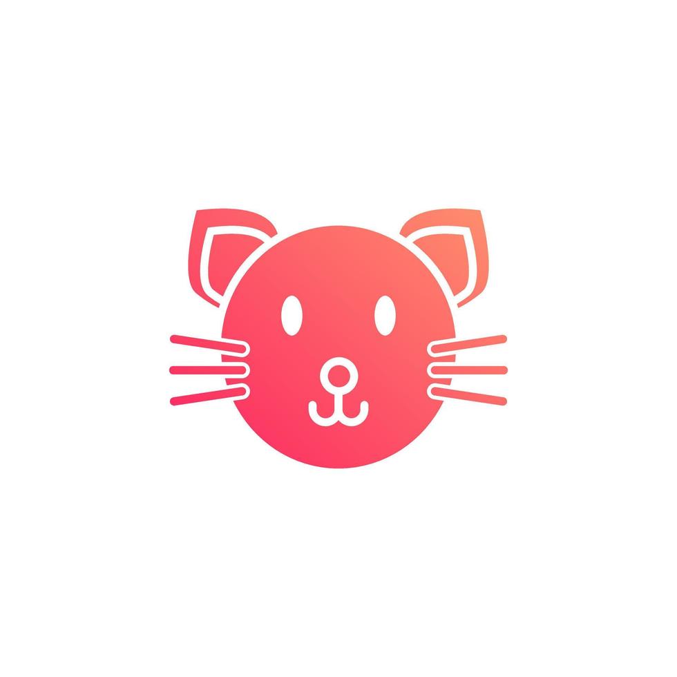 vecteur de chat pour la présentation de l'icône du symbole du site Web