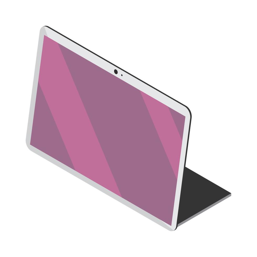 icône de l'ordinateur tablette vecteur