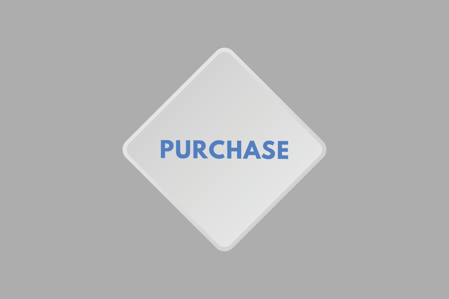 bouton de texte d'achat. achat signe icône étiquette autocollant web boutons vecteur
