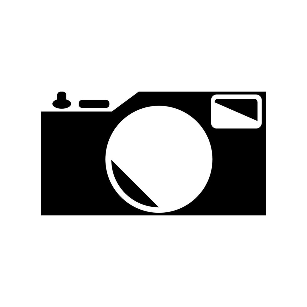 caméra photographie icône vecteur de conception