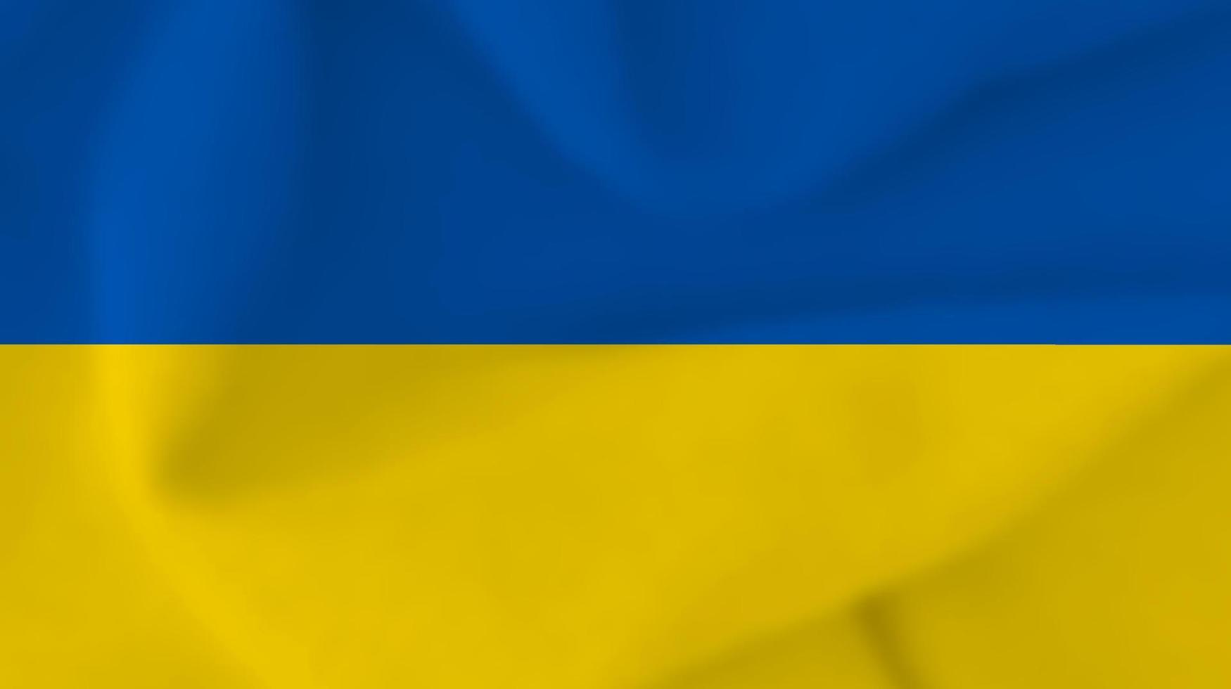 drapeau national ukrainien vecteur