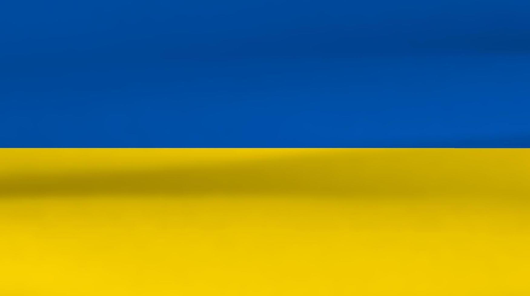 drapeau national ukrainien vecteur