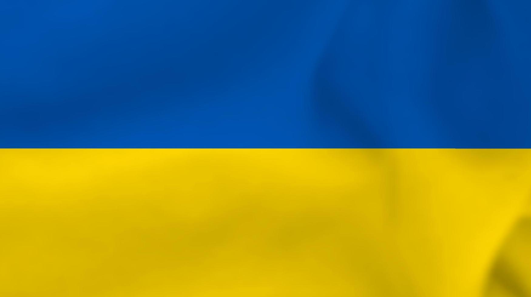 drapeau national ukrainien vecteur