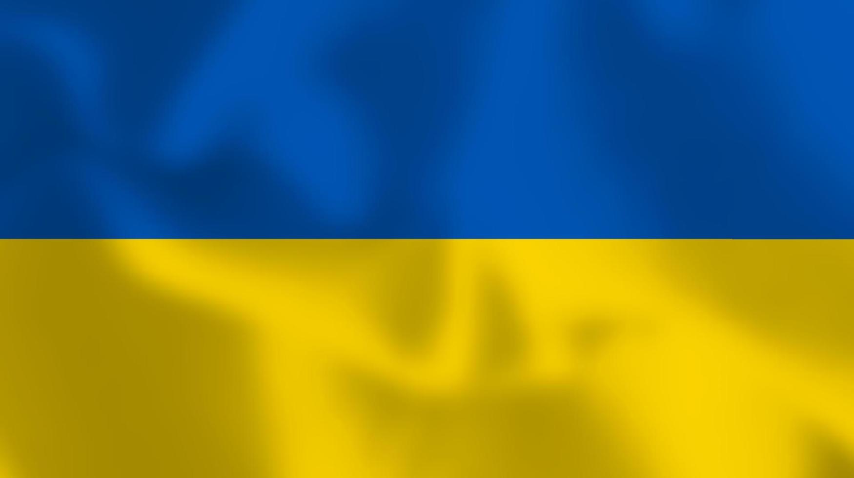 drapeau national ukrainien vecteur