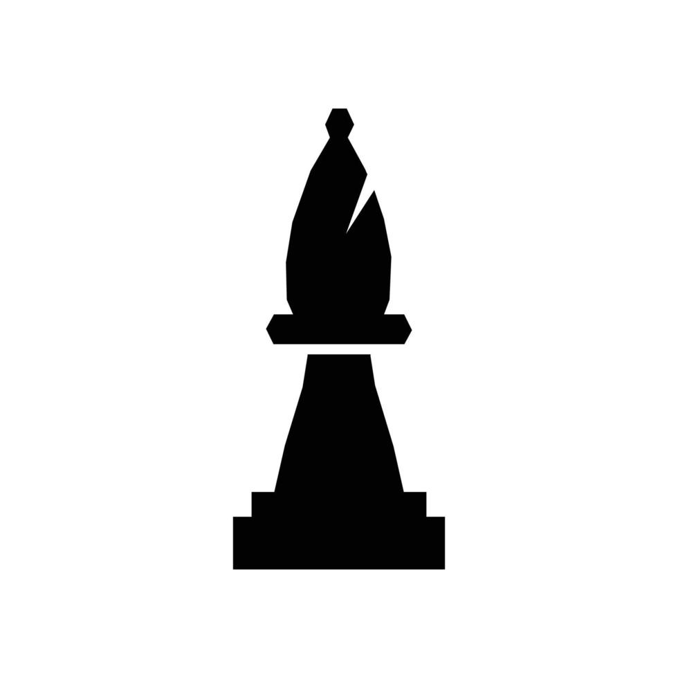 icône d'échecs de pion vecteur