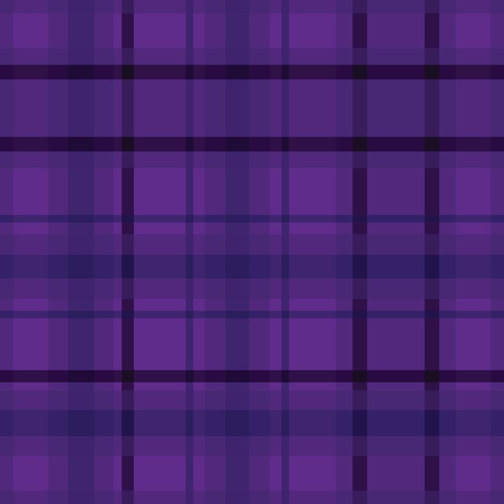 plaid tartan avec motif de couleur foncée. vecteur