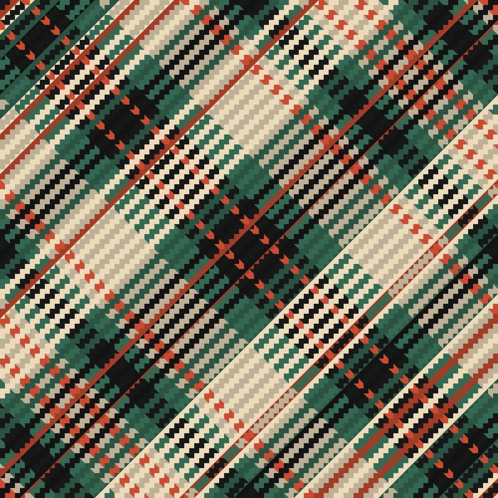 motif à carreaux tartan de couleur foncée. vecteur