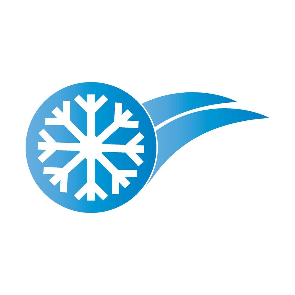 logo de la climatisation vecteur