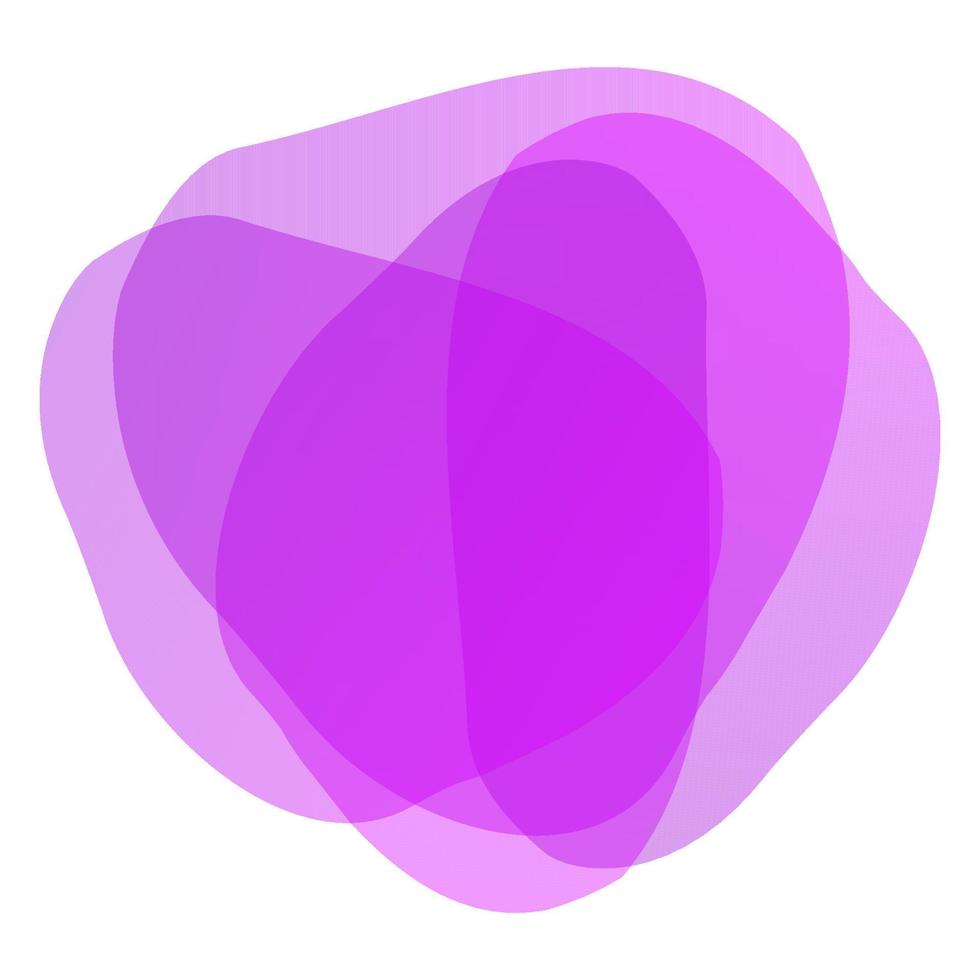 concept de gradient d'énergie et de formes vibrantes vecteur