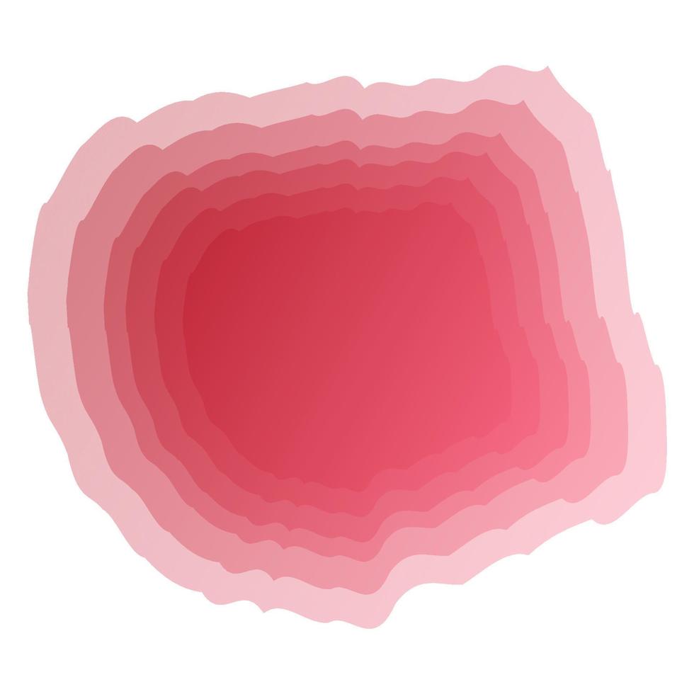 concept de gradient d'énergie et de formes vibrantes vecteur