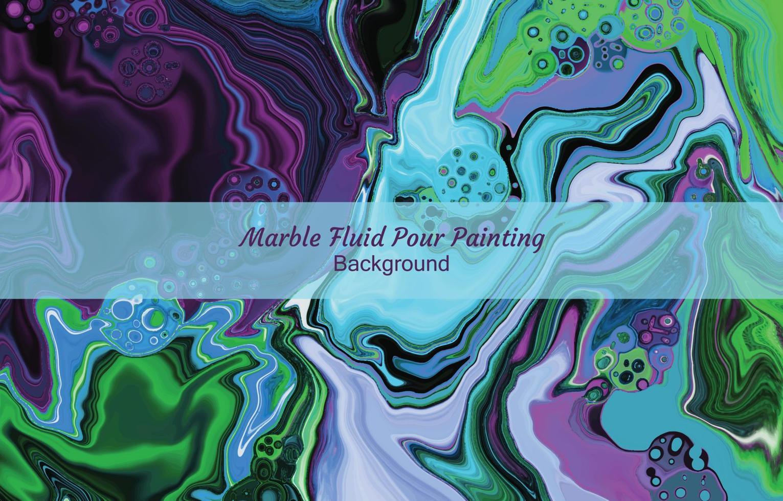 fluide de marbre vert violet pour fond de peinture vecteur