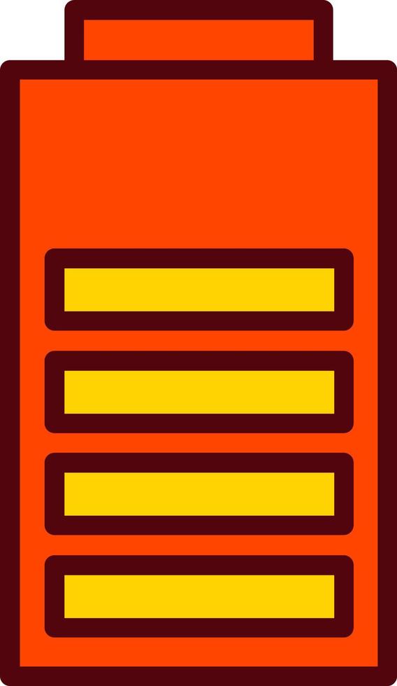 icône de vecteur de batterie