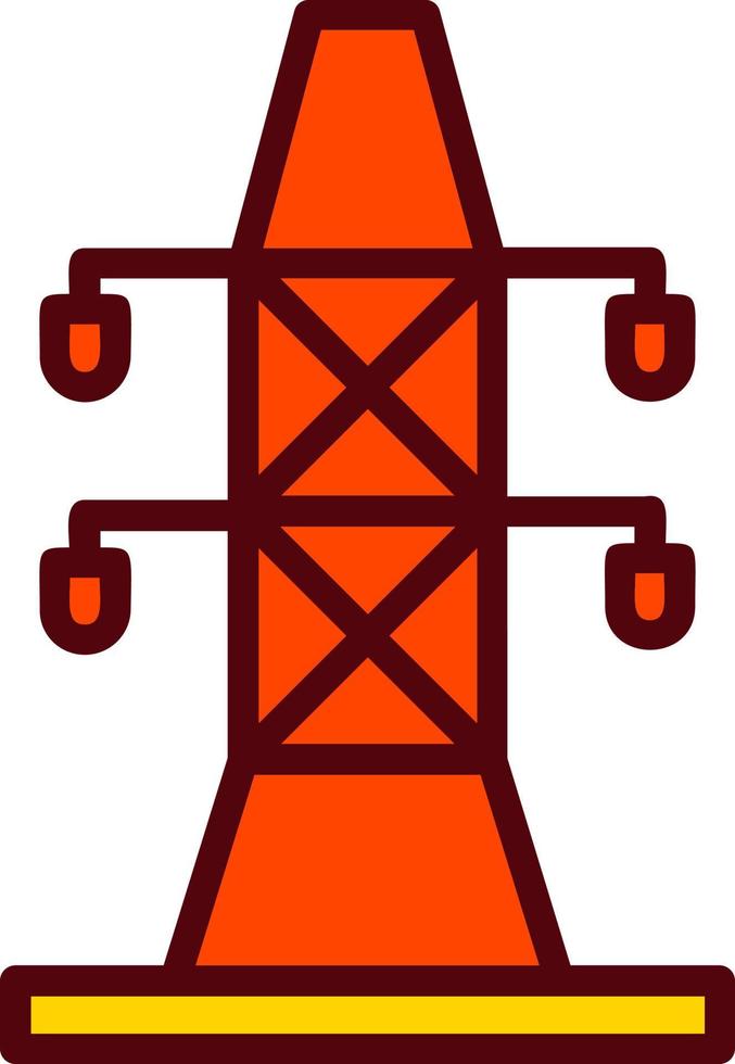 icône de vecteur de tour électrique