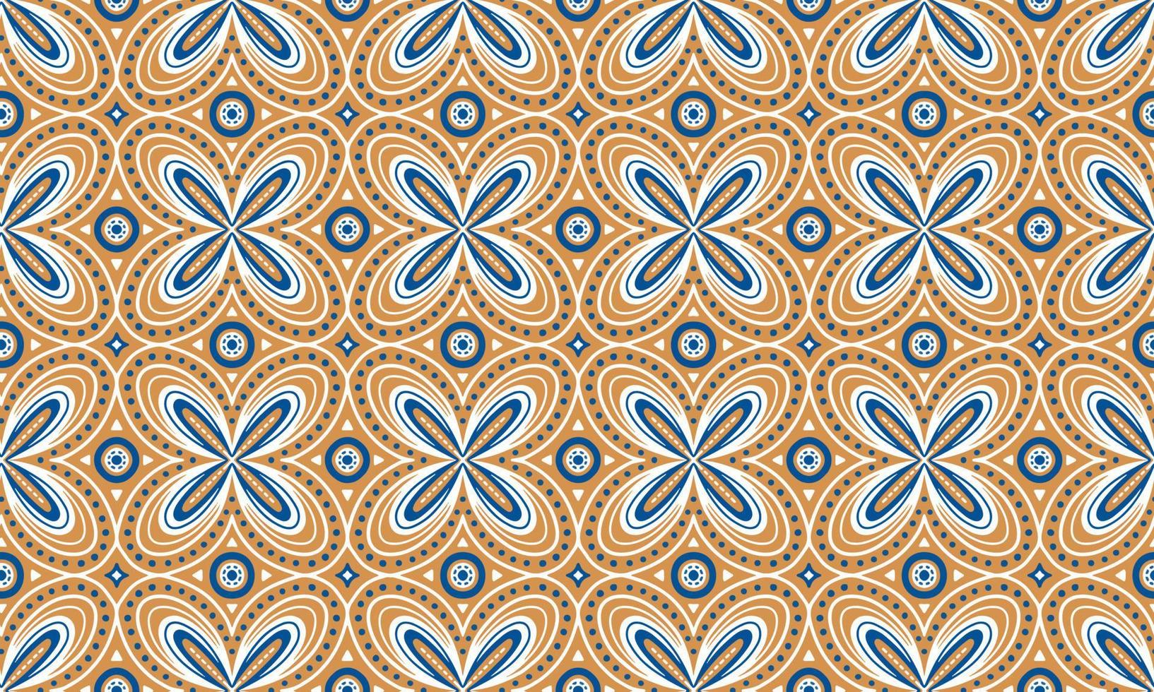 Ethnique abstrait fond mignon bleu jaune géométrique tribal ikat motif folklorique arabe oriental natif motif traditionnel Design Tapis Papier peint Vêtements Tissu Emballage Impression Batik Folk Tricot Vecteur