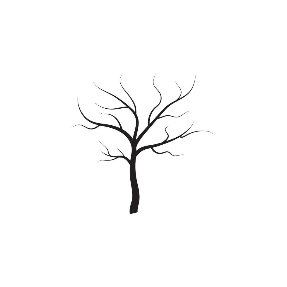 logo icône arbre vecteur