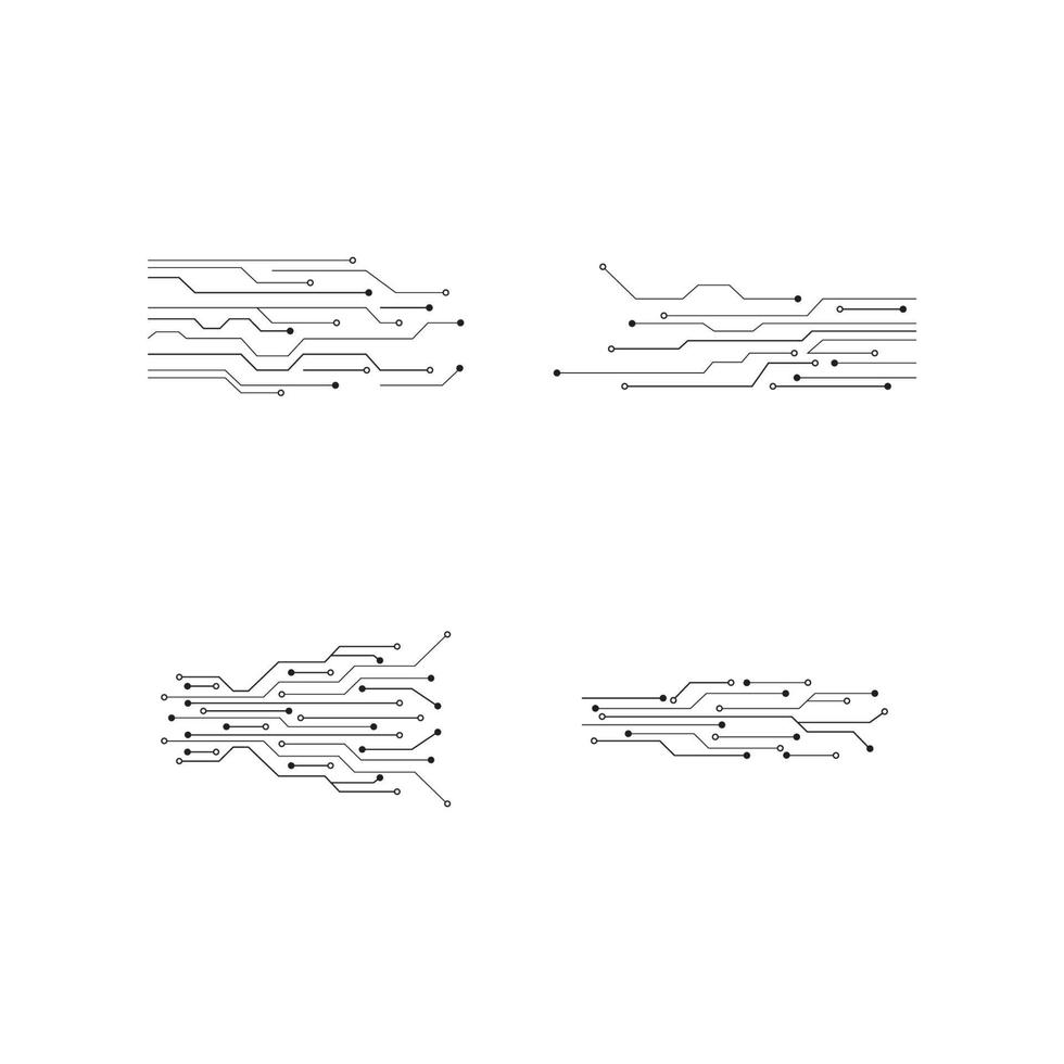 illustration vectorielle de circuit vecteur