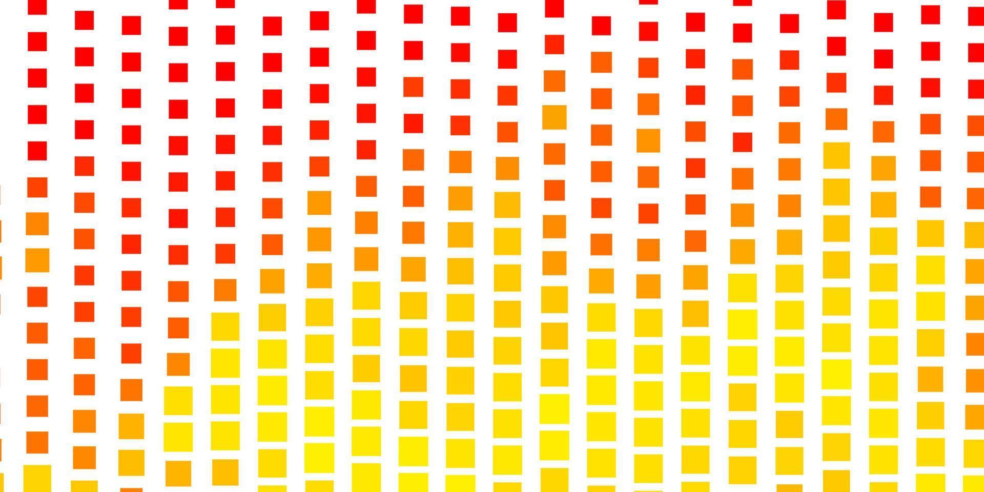 modèle vectoriel orange clair dans un style carré.