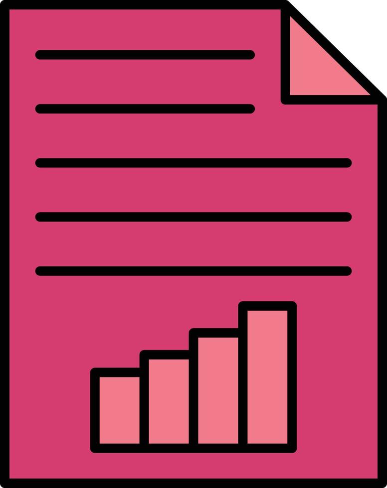 icône de vecteur de rapport